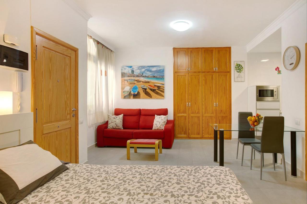 Beach Studio Apartment Canteras Las Palmas de Gran Canaria Exterior photo